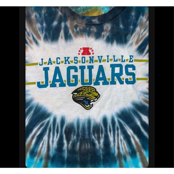 Vintage Jacksonville Jaguars Tie-Dye Long Sleeve - Picture 3 of 4